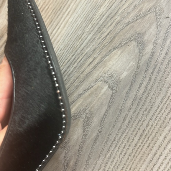 Coach Tamera black haircalf heel, size 8. 3.5” heel. In very good shape. - Picture 10 of 10